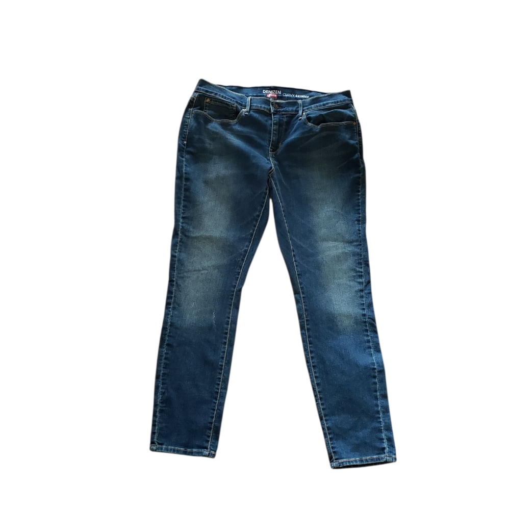 denizen levis curvy skinny denim jeans 16M W33